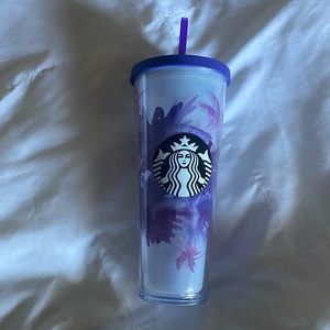 EUC RARE STARBUCKS VENTI FLORAL CUP✨
